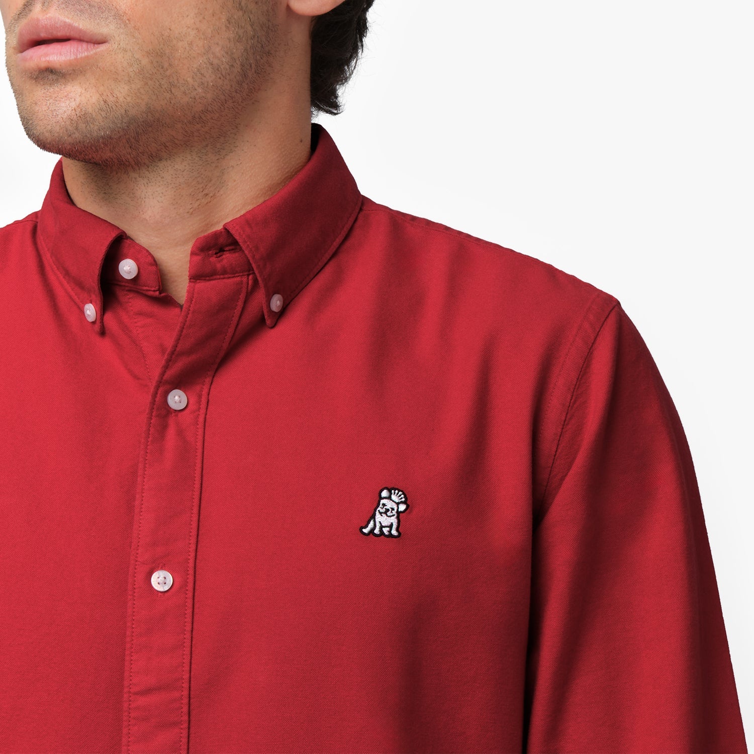 Men's Oxford Button Down Shirt - JAMES BARK