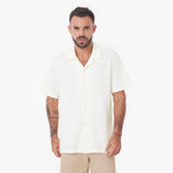 Men's Short Sleeves Waffle Shirt - JAMES BARK