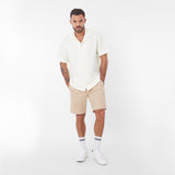 Men's Short Sleeves Waffle Shirt - JAMES BARK