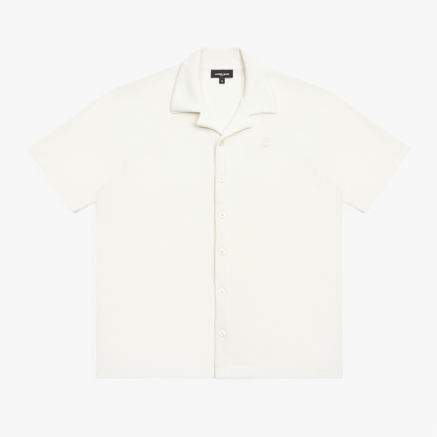 Men's Short Sleeves Waffle Shirt - JAMES BARK
