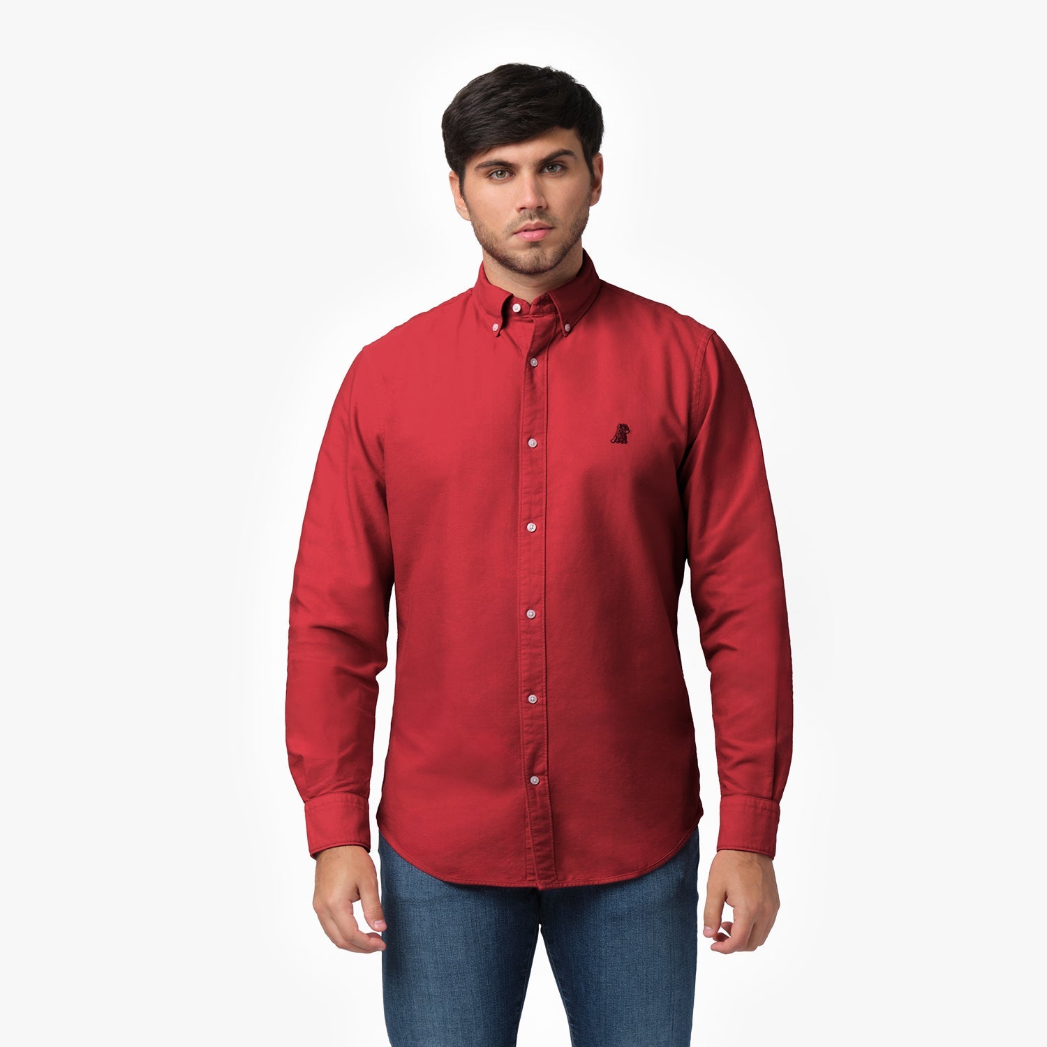 Men's Oxford Button Down Shirt - JAMES BARK