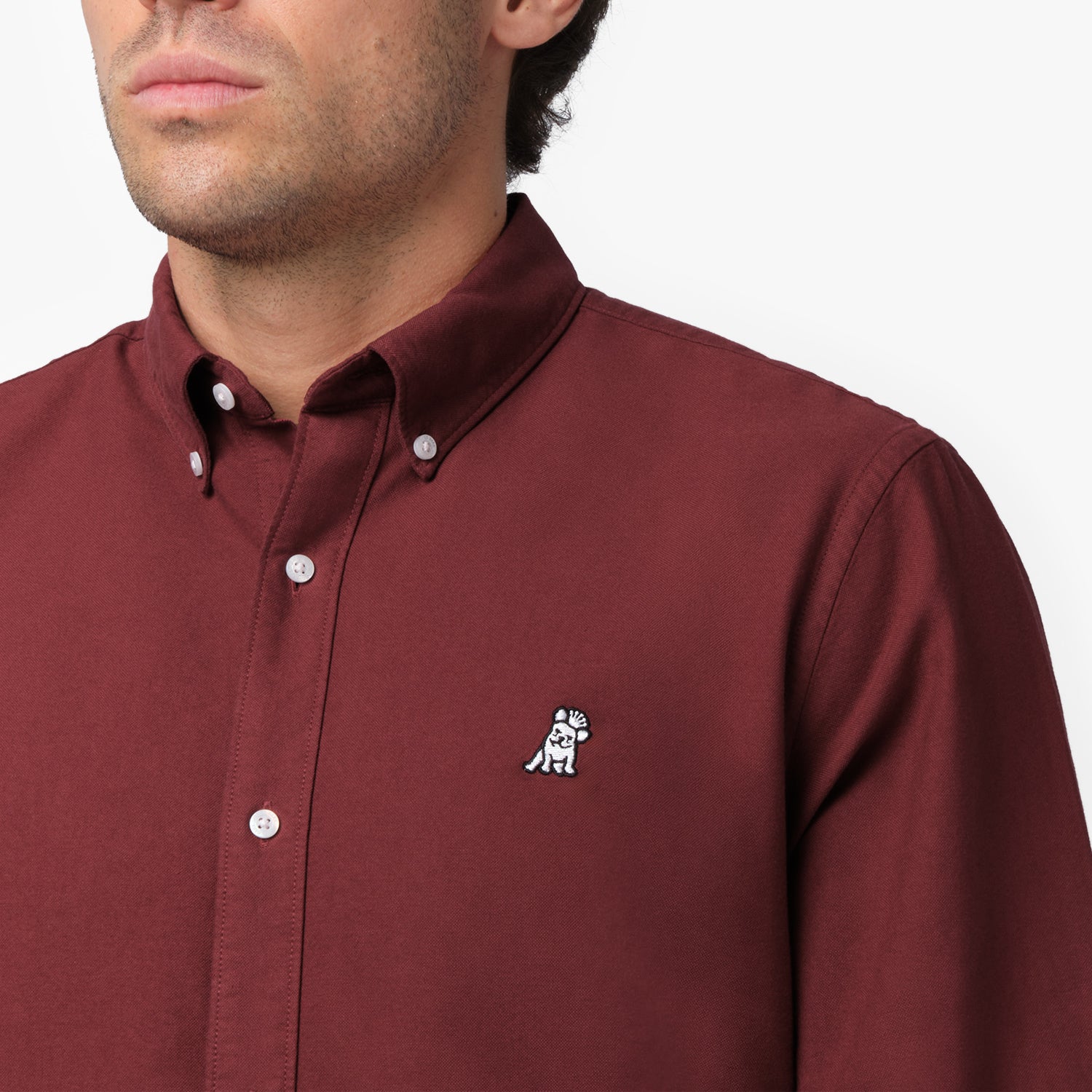 Men's Oxford Button Down Shirt - JAMES BARK
