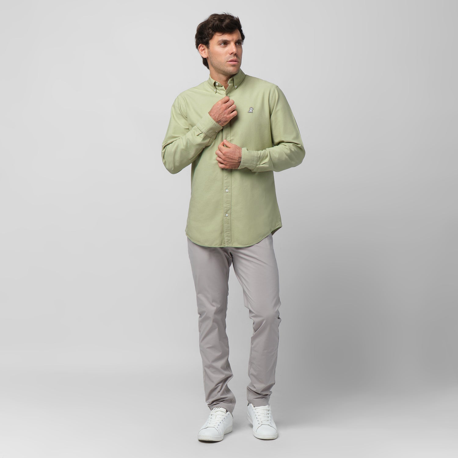 Men's Oxford Button Down Shirt - JAMES BARK