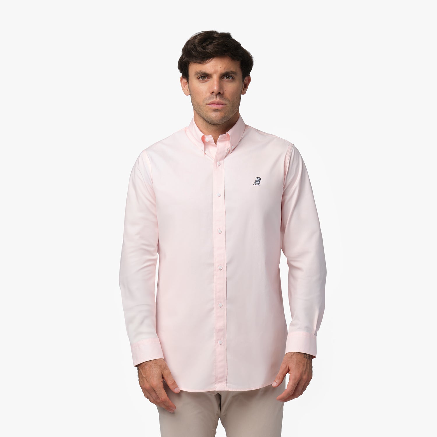 Men's Button Down Poplin Shirt - JAMES BARK