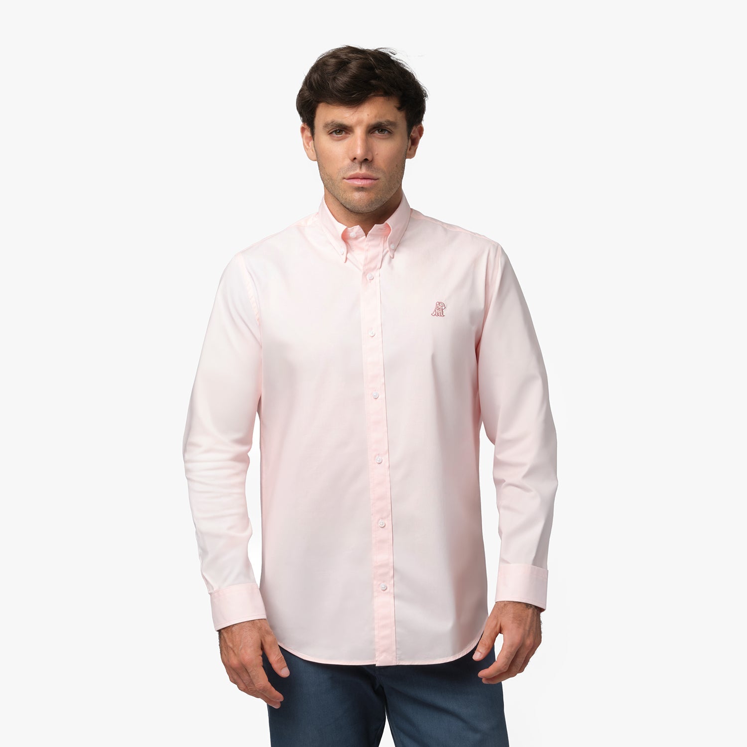 Men's Button Down Poplin Shirt - JAMES BARK