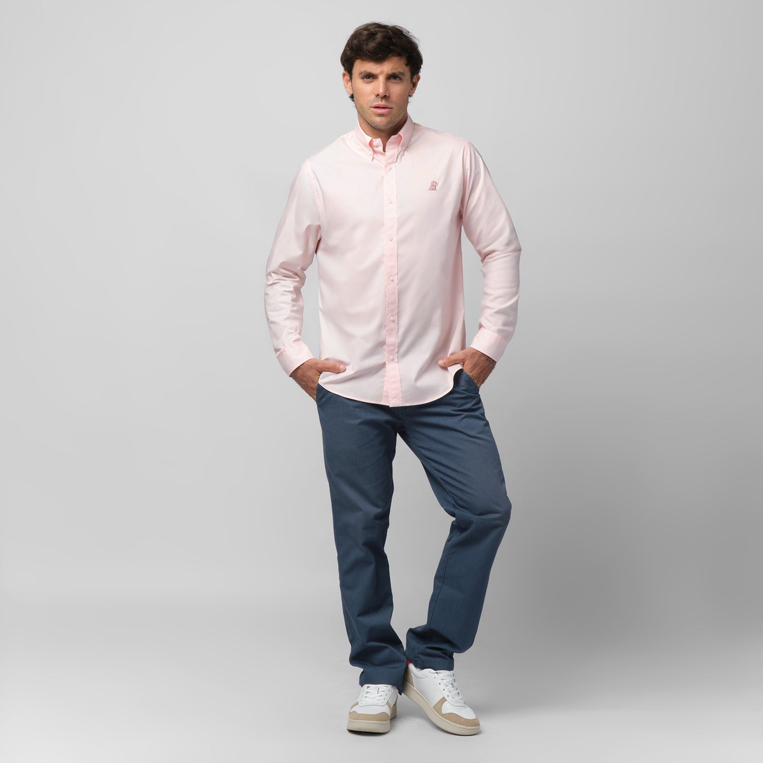 Men's Button Down Poplin Shirt - JAMES BARK