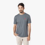 Men's Crew Neck Jersey T-Shirt - JAMES BARK