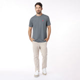 Men's Crew Neck Jersey T-Shirt - JAMES BARK