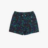 Kid's Abstract Swim Trunks - JAMES BARK