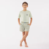 Kid's Pixels Swim Trunks - JAMES BARK