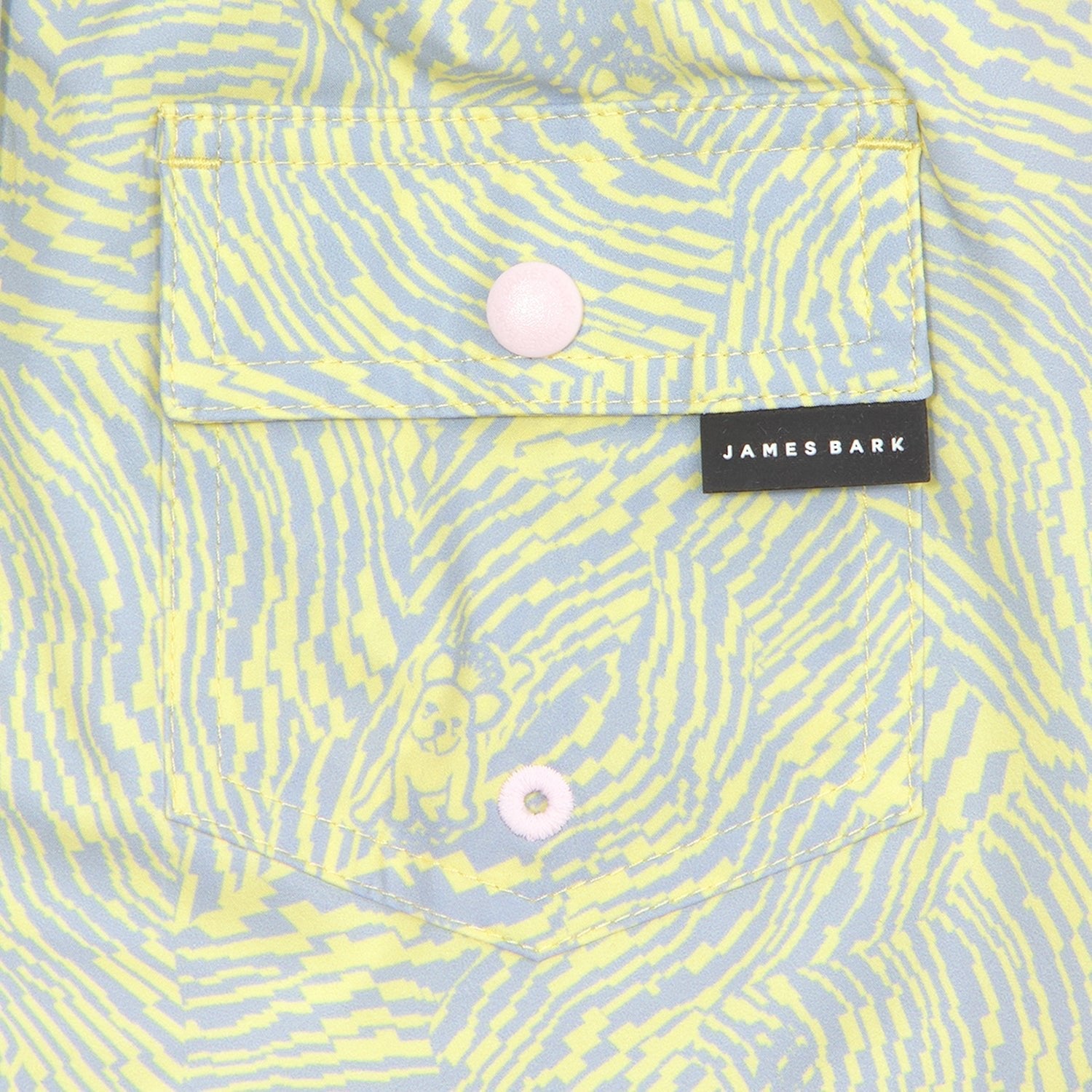 Kid's Pixels Swim Trunks - JAMES BARK