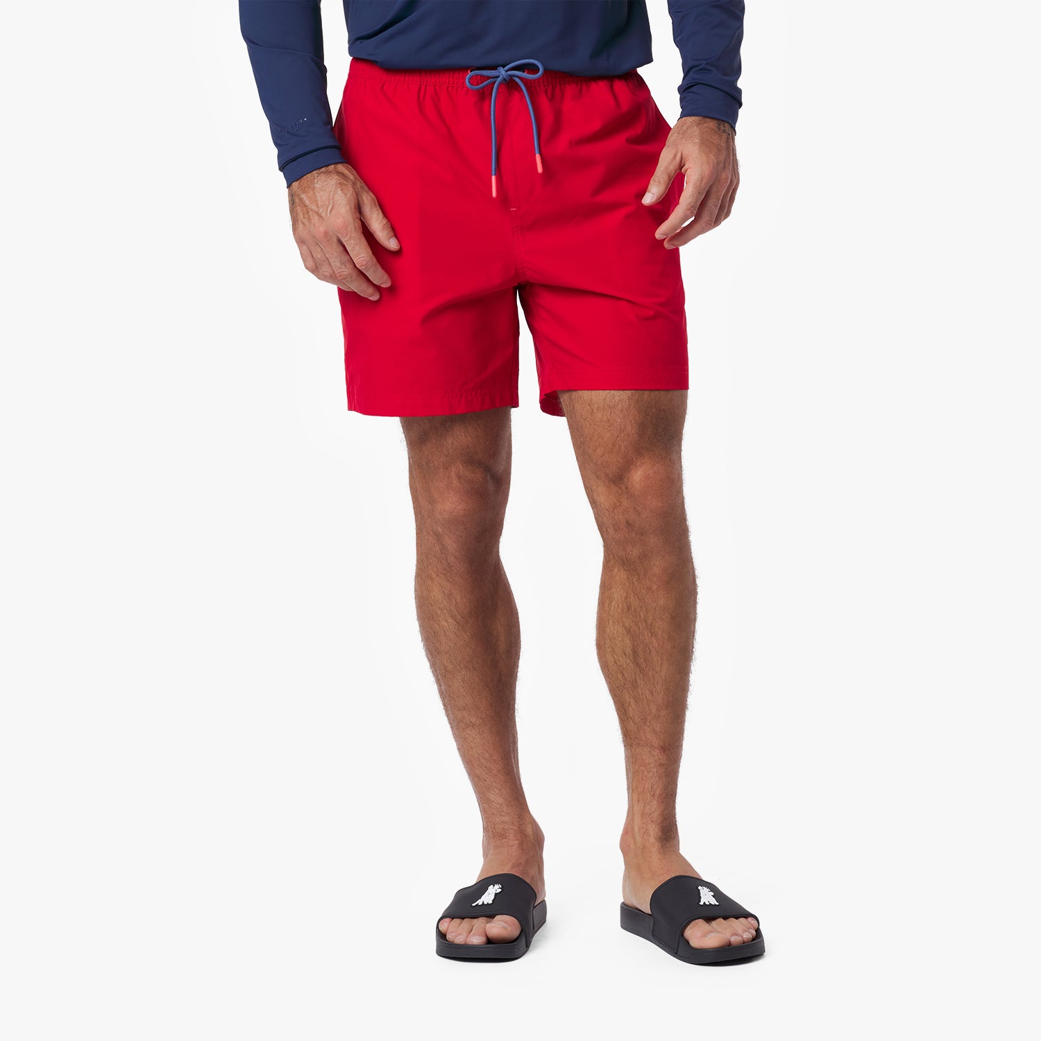 Men’s Solid SwimTrunk — Salsa - JAMES BARK