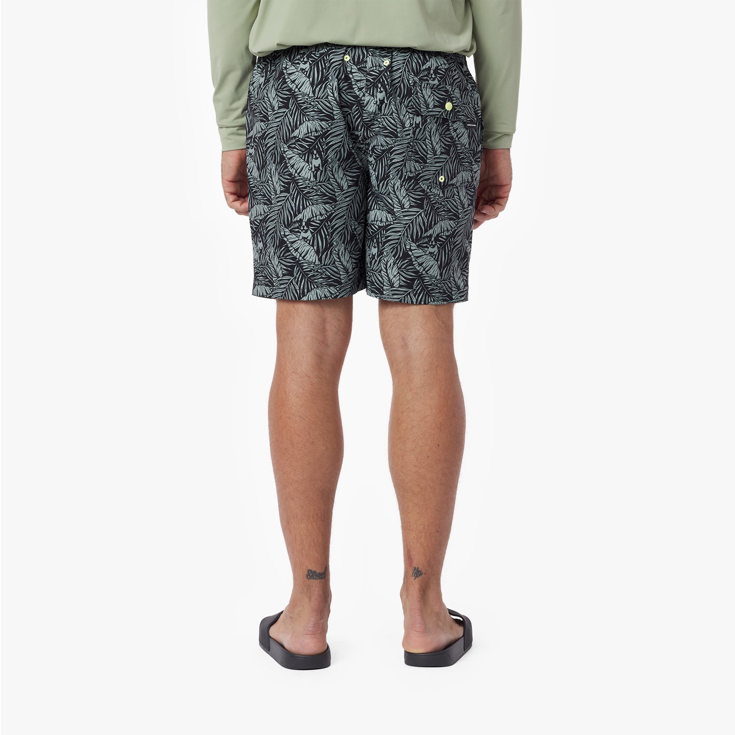 Men's Palm SwimTrunk - JAMES BARK
