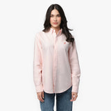 Women's Oxford Button Down Shirt - JAMES BARK