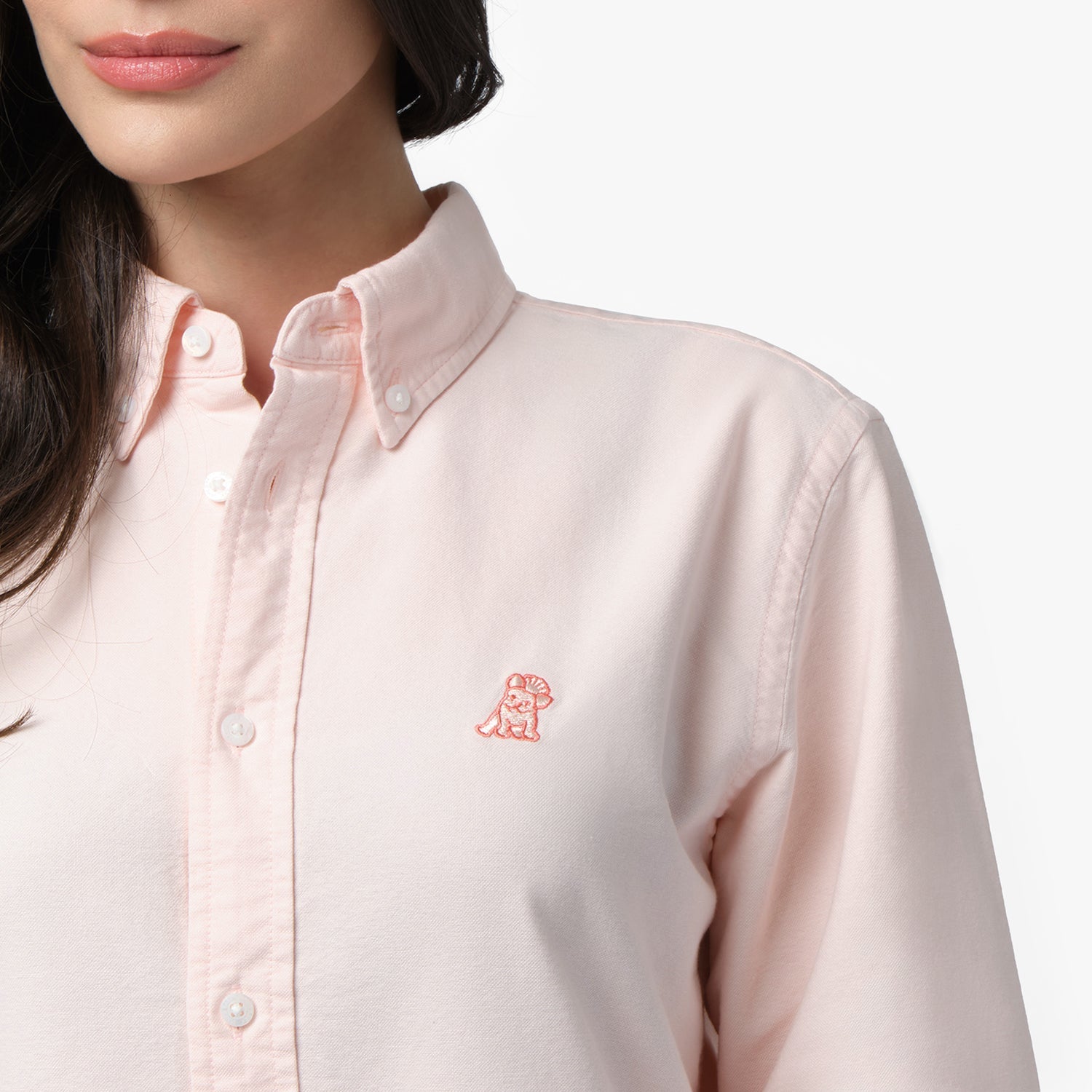 Women's Oxford Button Down Shirt - JAMES BARK