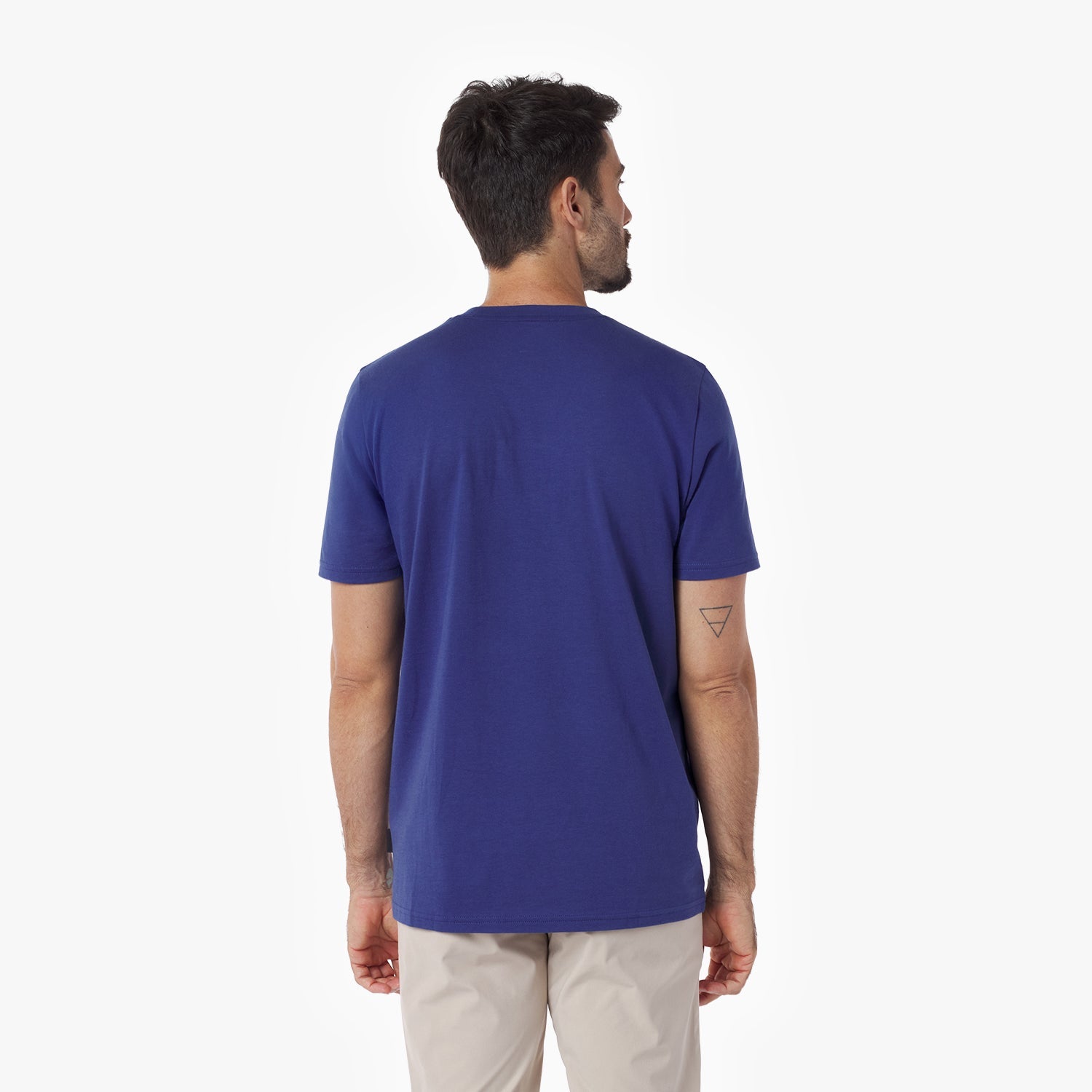 Men's Crew Neck Jersey T-Shirt - JAMES BARK