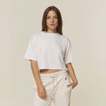 Women's Relaxed Fit Crop Top - JAMES BARK