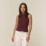 Women's Ribbed Tank Top - JAMES BARK