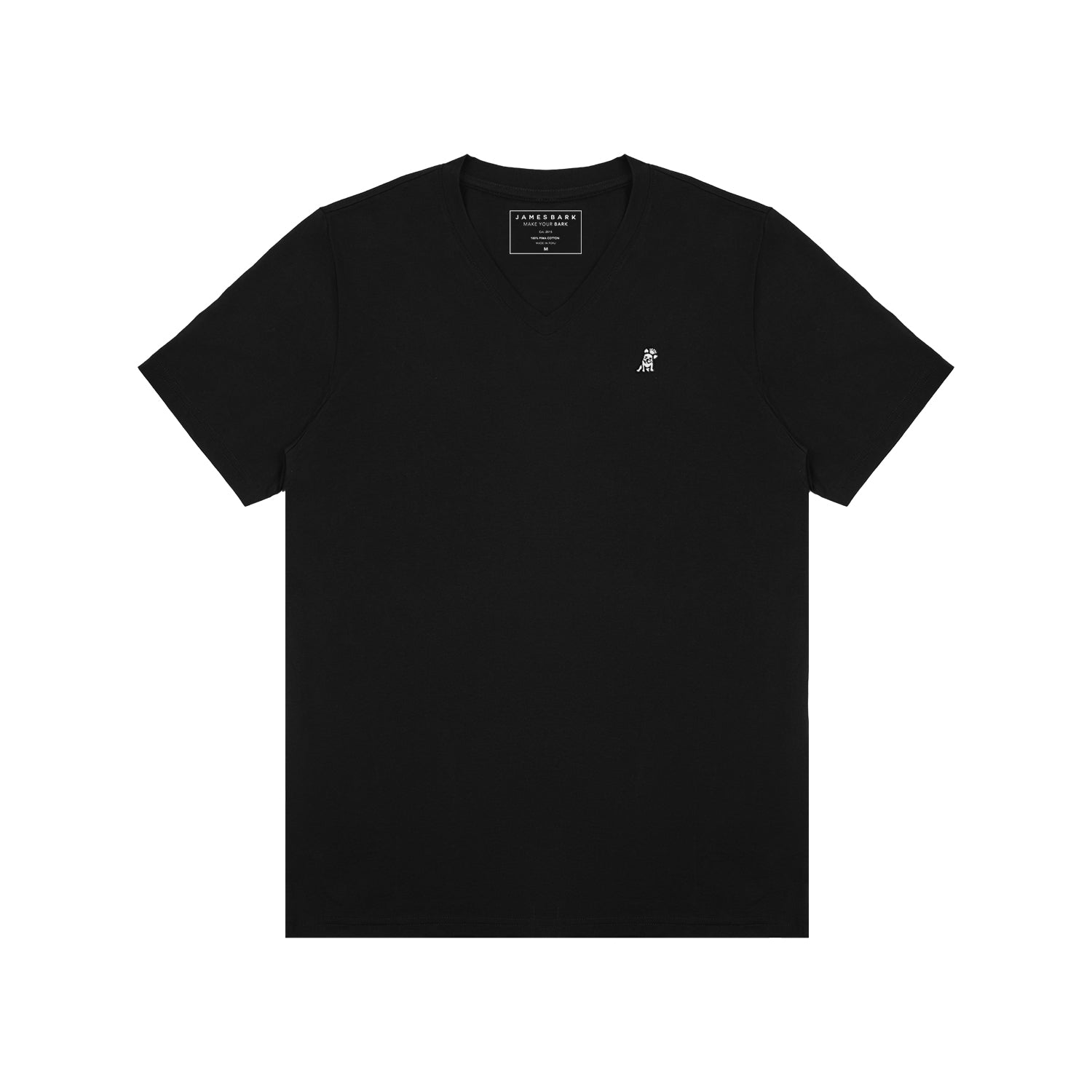 Men's V - Neck Jersey T-Shirt - JAMES BARK