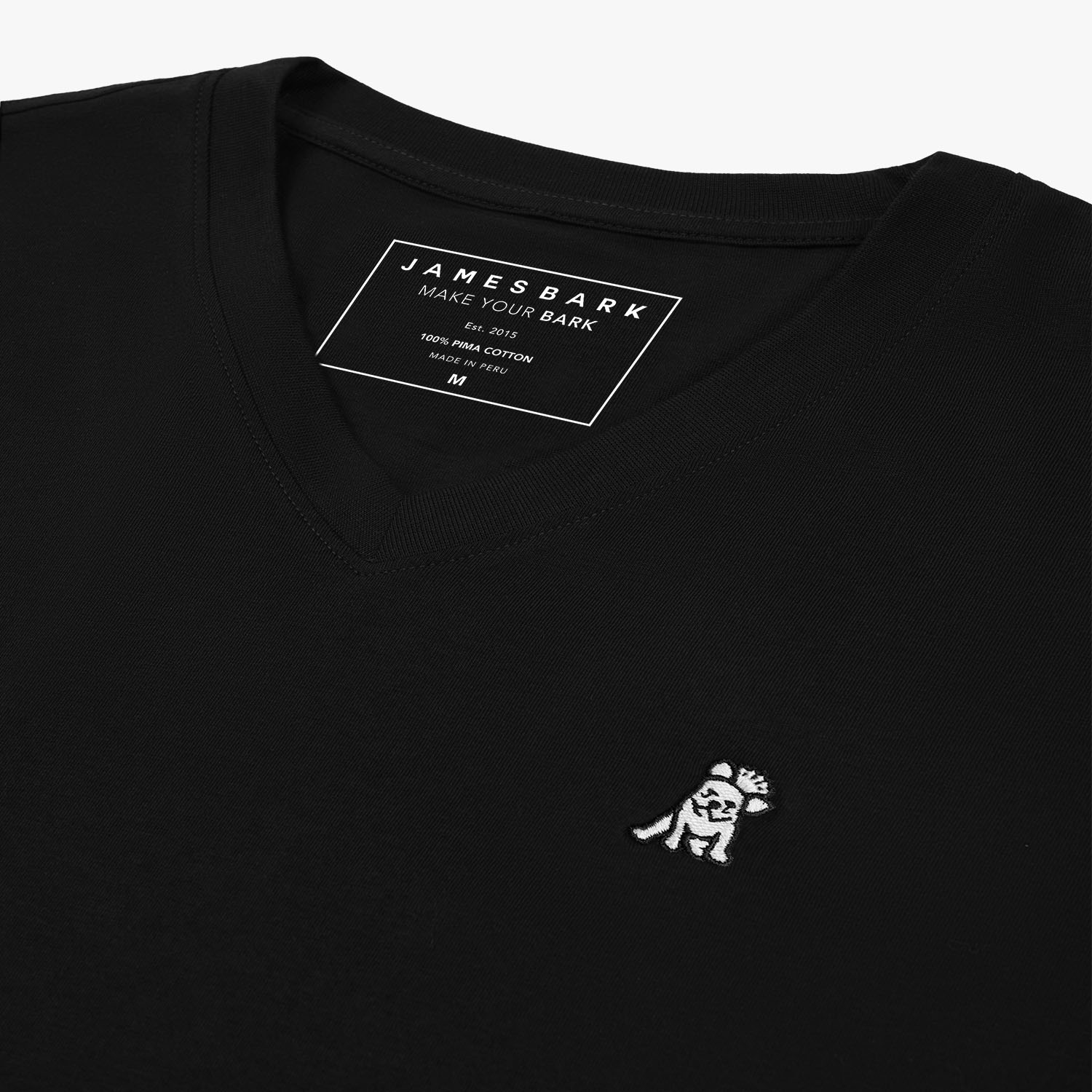 Men's V - Neck Jersey T-Shirt - JAMES BARK