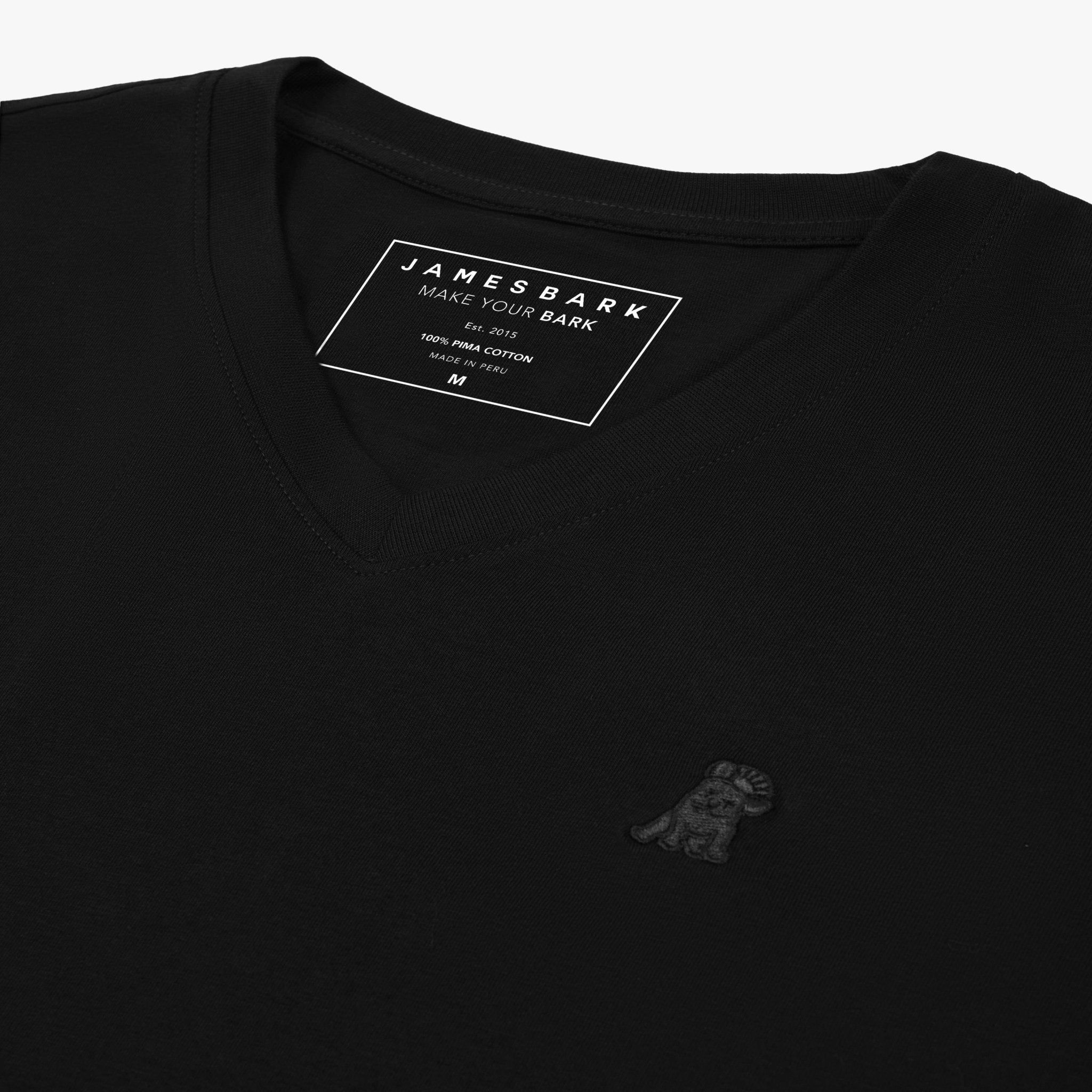 Men's V - Neck Jersey T-Shirt - JAMES BARK