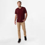 Men's V - Neck Jersey T-Shirt - JAMES BARK