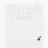 Men's V - Neck Jersey T-Shirt - JAMES BARK