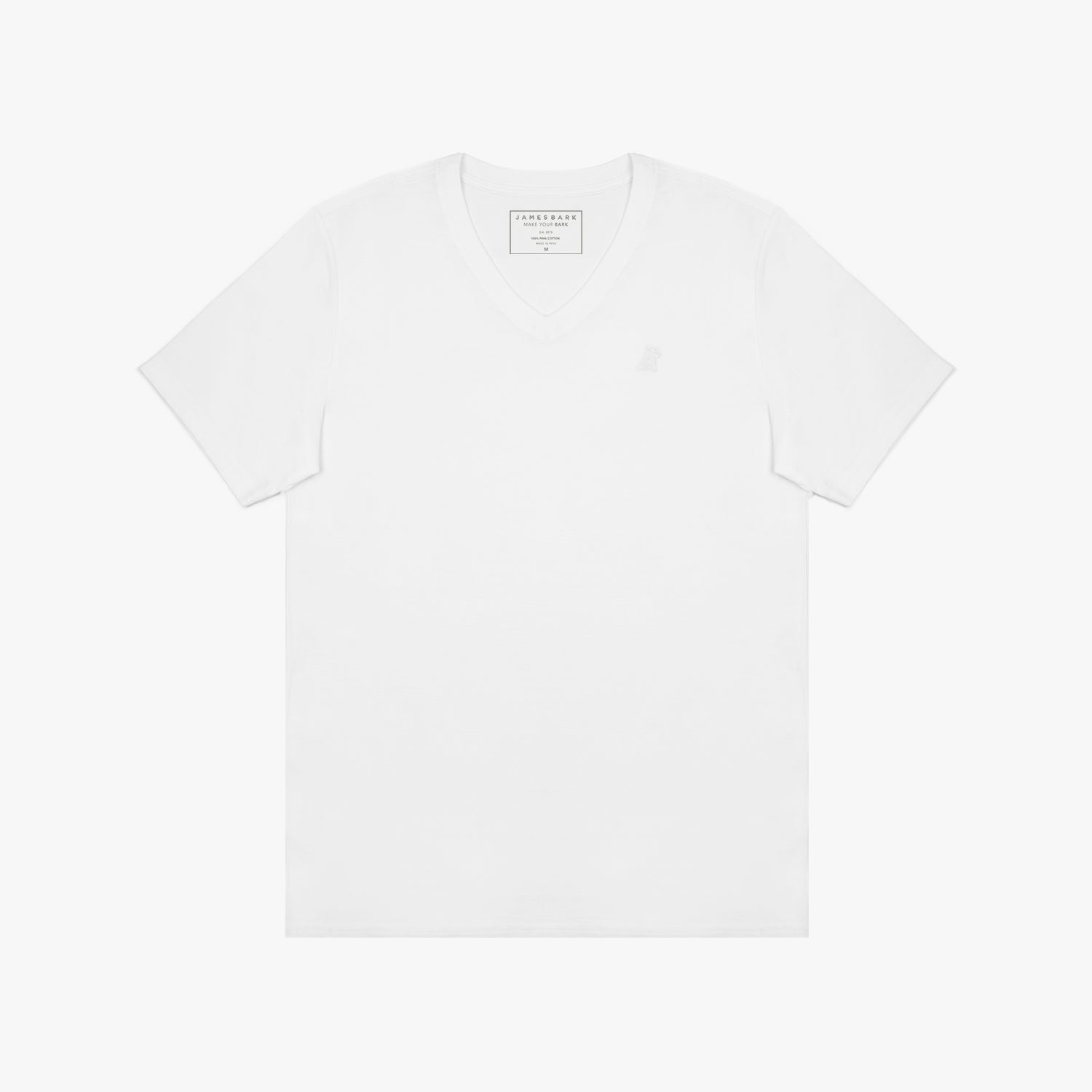 Men's V - Neck Jersey T-Shirt - JAMES BARK