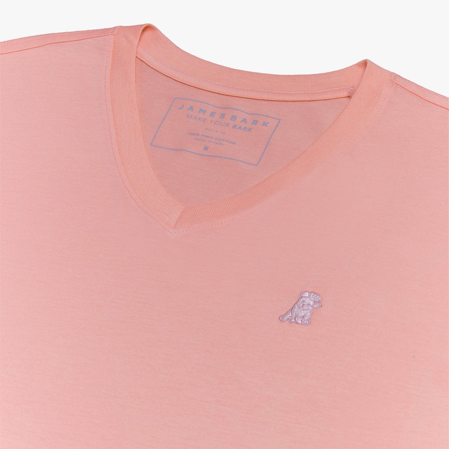 Men's V - Neck Jersey T-Shirt - JAMES BARK