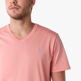 Men's V - Neck Jersey T-Shirt - JAMES BARK