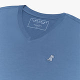 Men's V - Neck Jersey T-Shirt - JAMES BARK