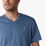 Men's V - Neck Jersey T-Shirt - JAMES BARK