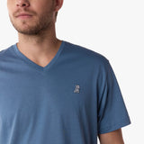 Men's V - Neck Jersey T-Shirt - JAMES BARK