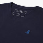 Men's V - Neck Jersey T-Shirt - JAMES BARK