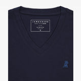 Men's V - Neck Jersey T-Shirt - JAMES BARK