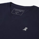 Men's V - Neck Jersey T-Shirt - JAMES BARK