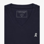 Men's V - Neck Jersey T-Shirt - JAMES BARK