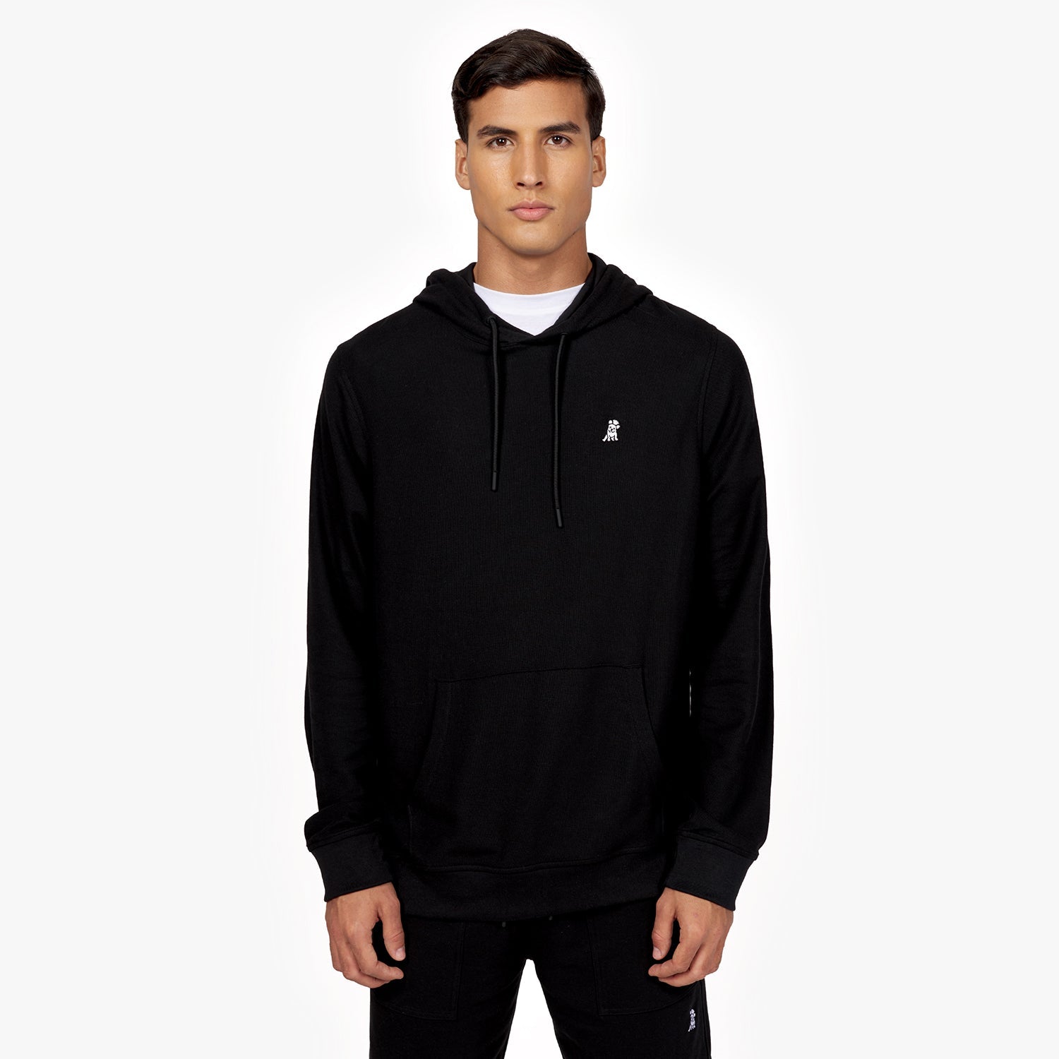 Men's Pique Hoodie - JAMES BARK