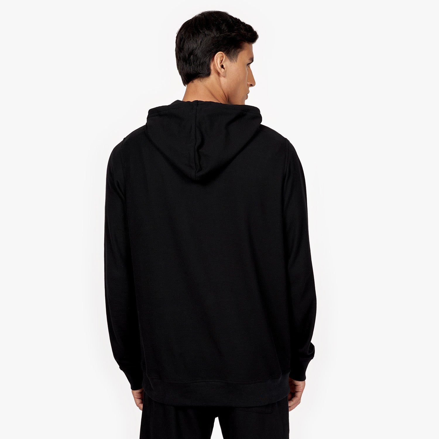 Men's Pique Hoodie - JAMES BARK