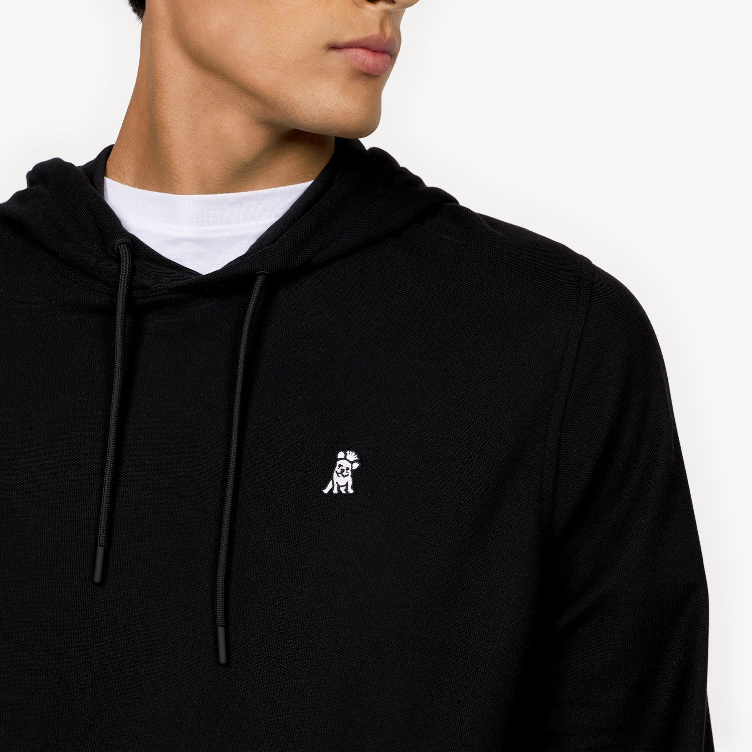 Men's Pique Hoodie - JAMES BARK