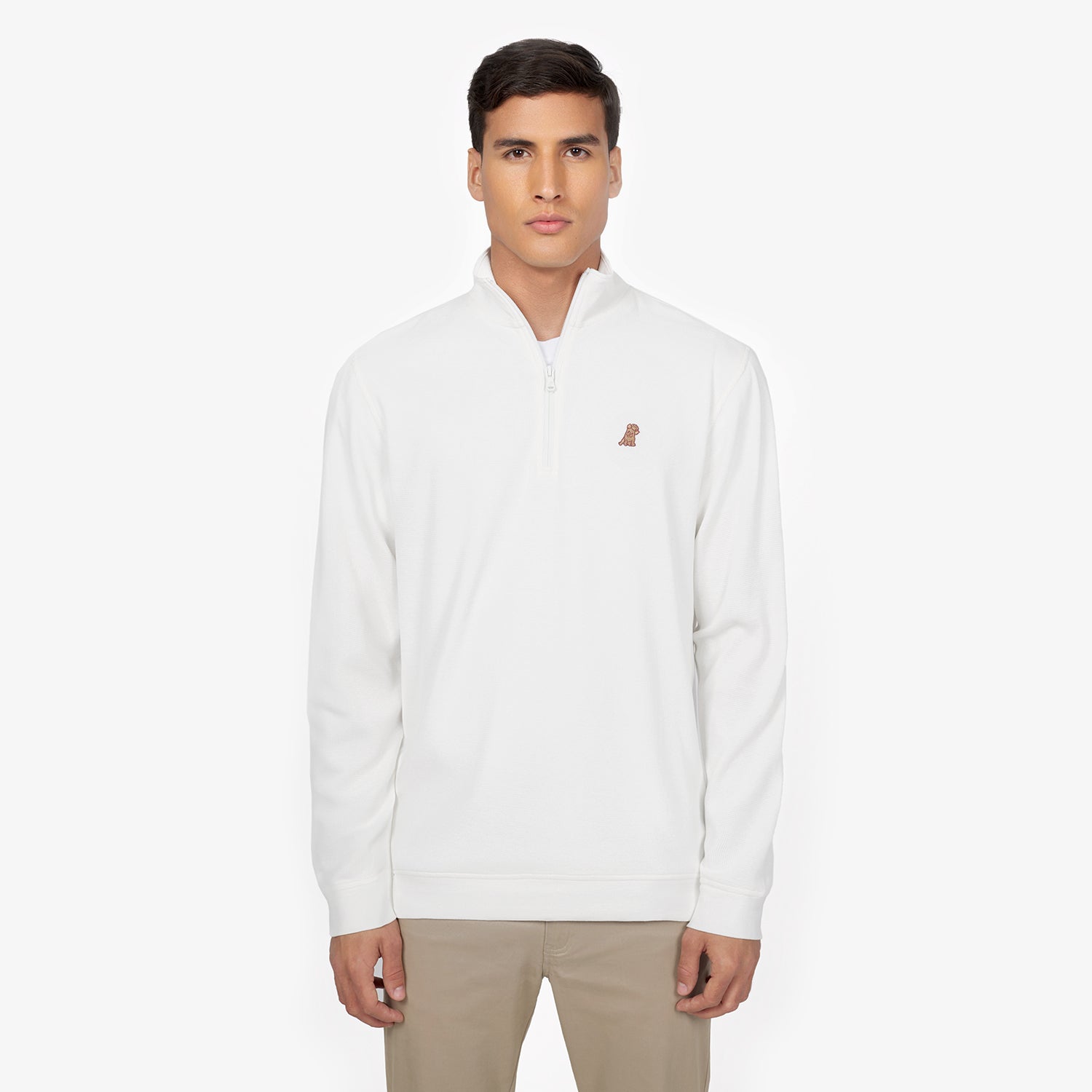 Men's Quarter - Zipper Pullover - JAMES BARK