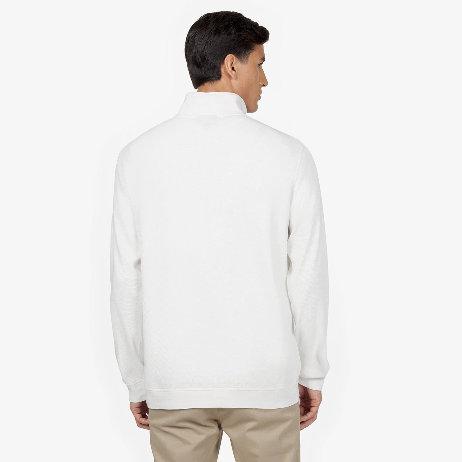 Men's Quarter - Zipper Pullover - JAMES BARK