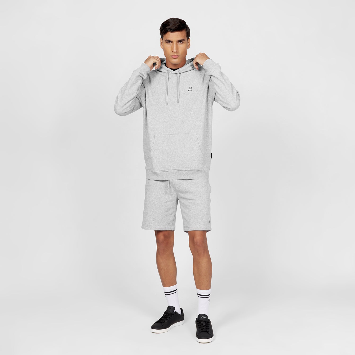 Men's French Terry Hoodie - JAMES BARK