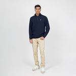 Men's Quarter - Zipper Pullover - JAMES BARK