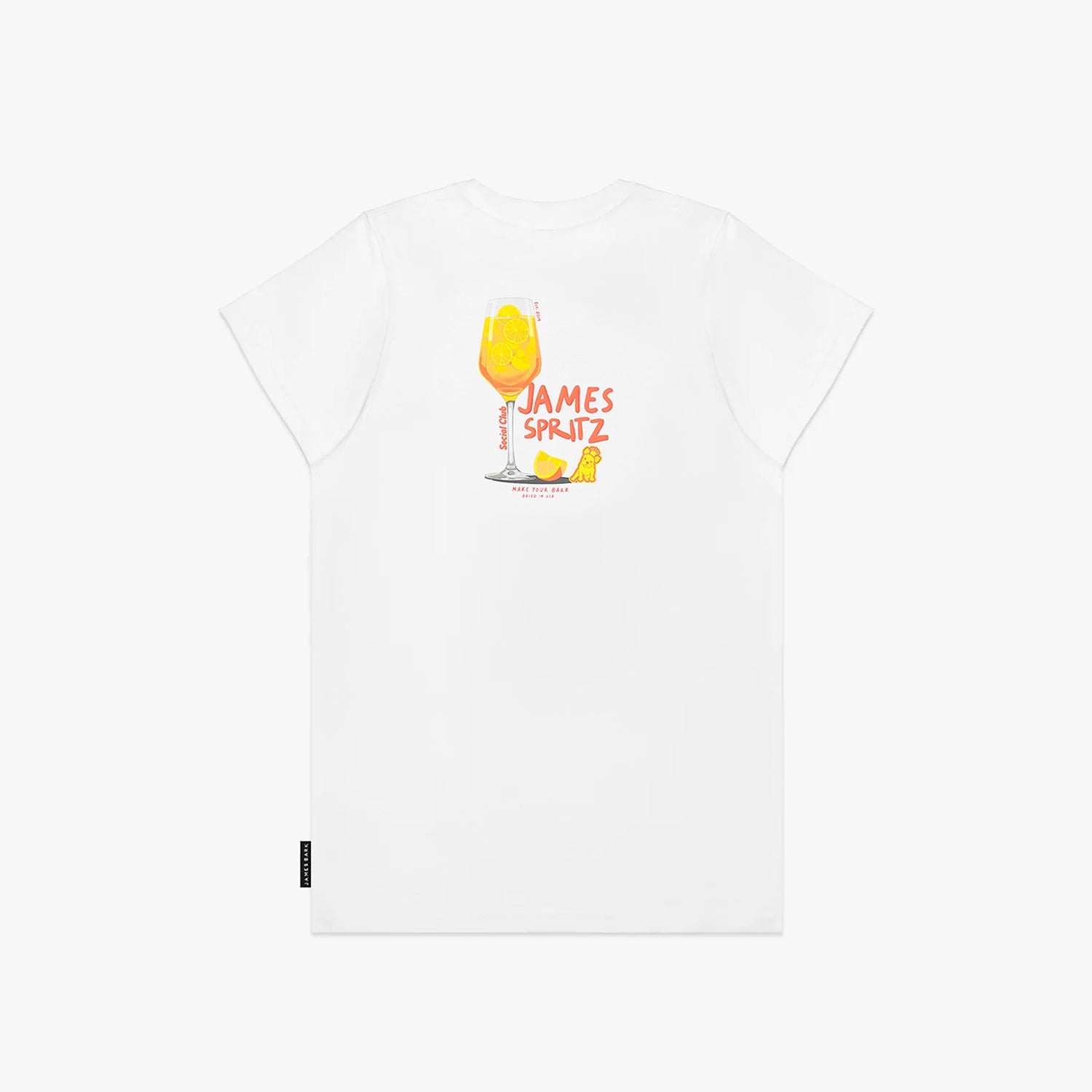 Women's James Spritz Graphic Tee - JAMES BARK