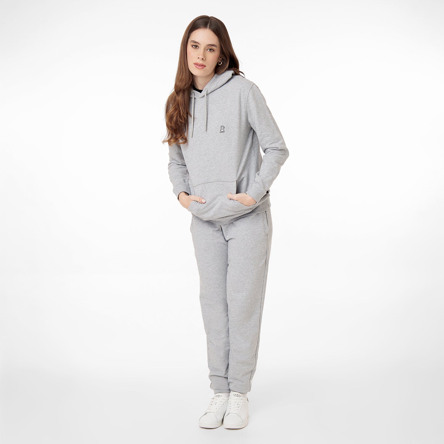 Women's French Terry Hoodie - JAMES BARK