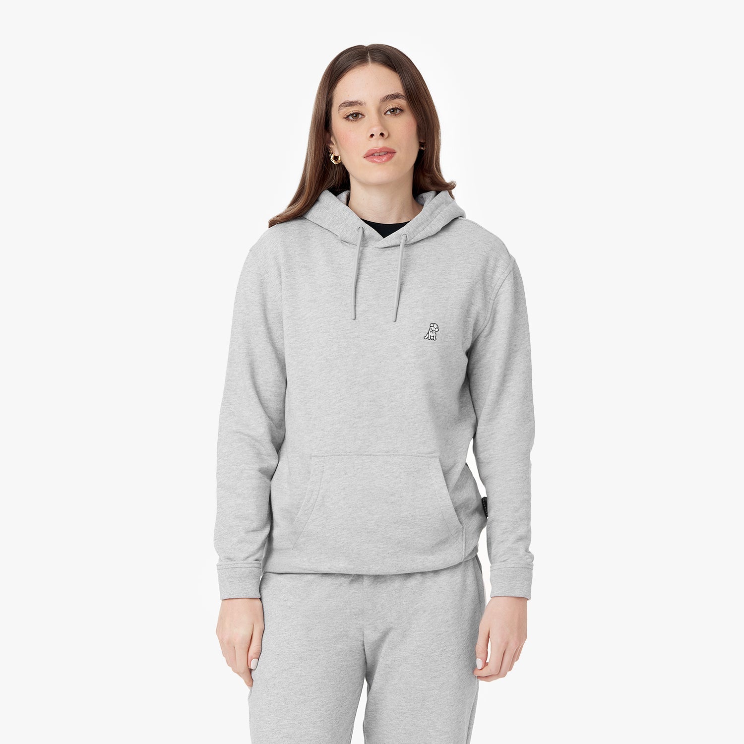 Women's French Terry Hoodie - JAMES BARK