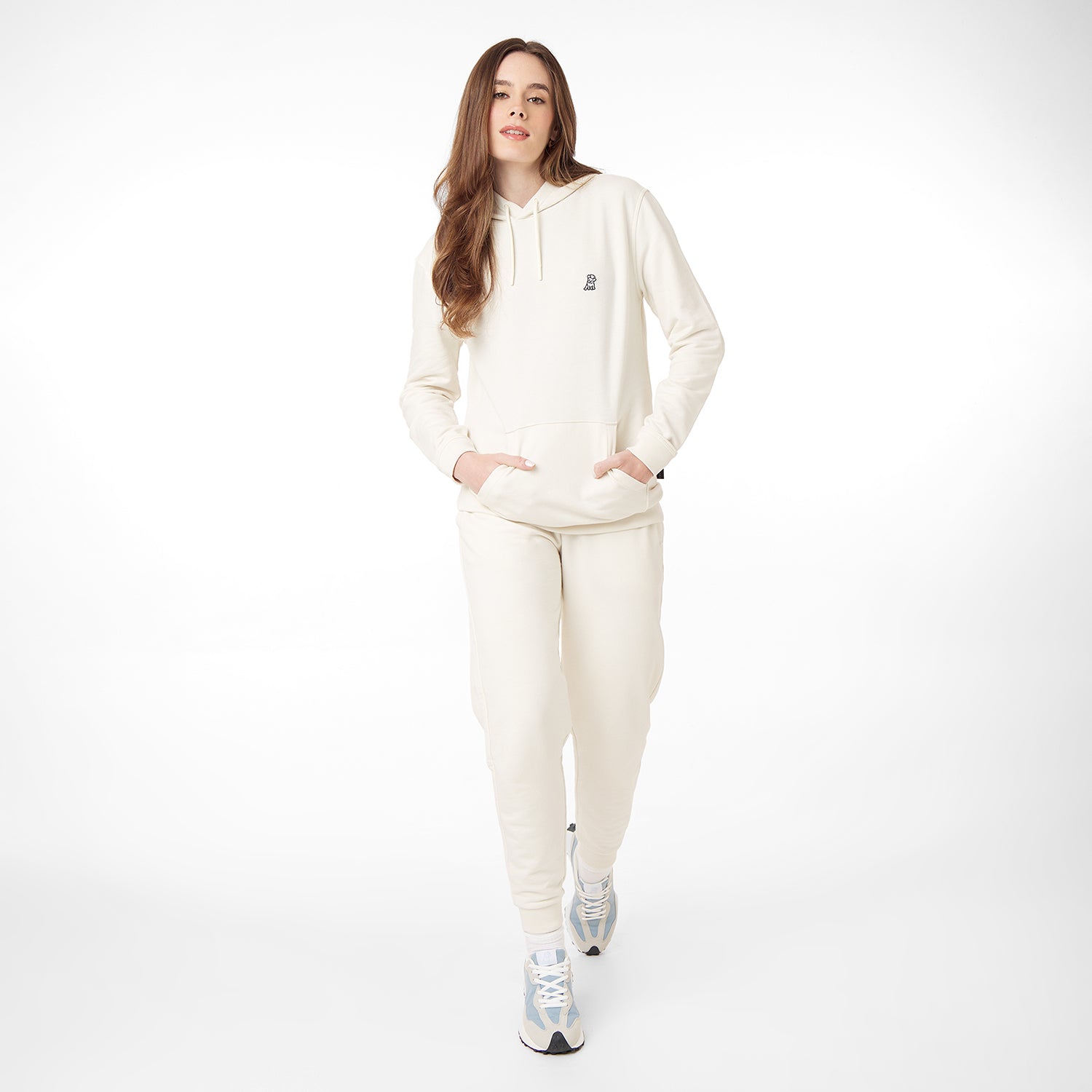 Women's French Terry Hoodie - JAMES BARK