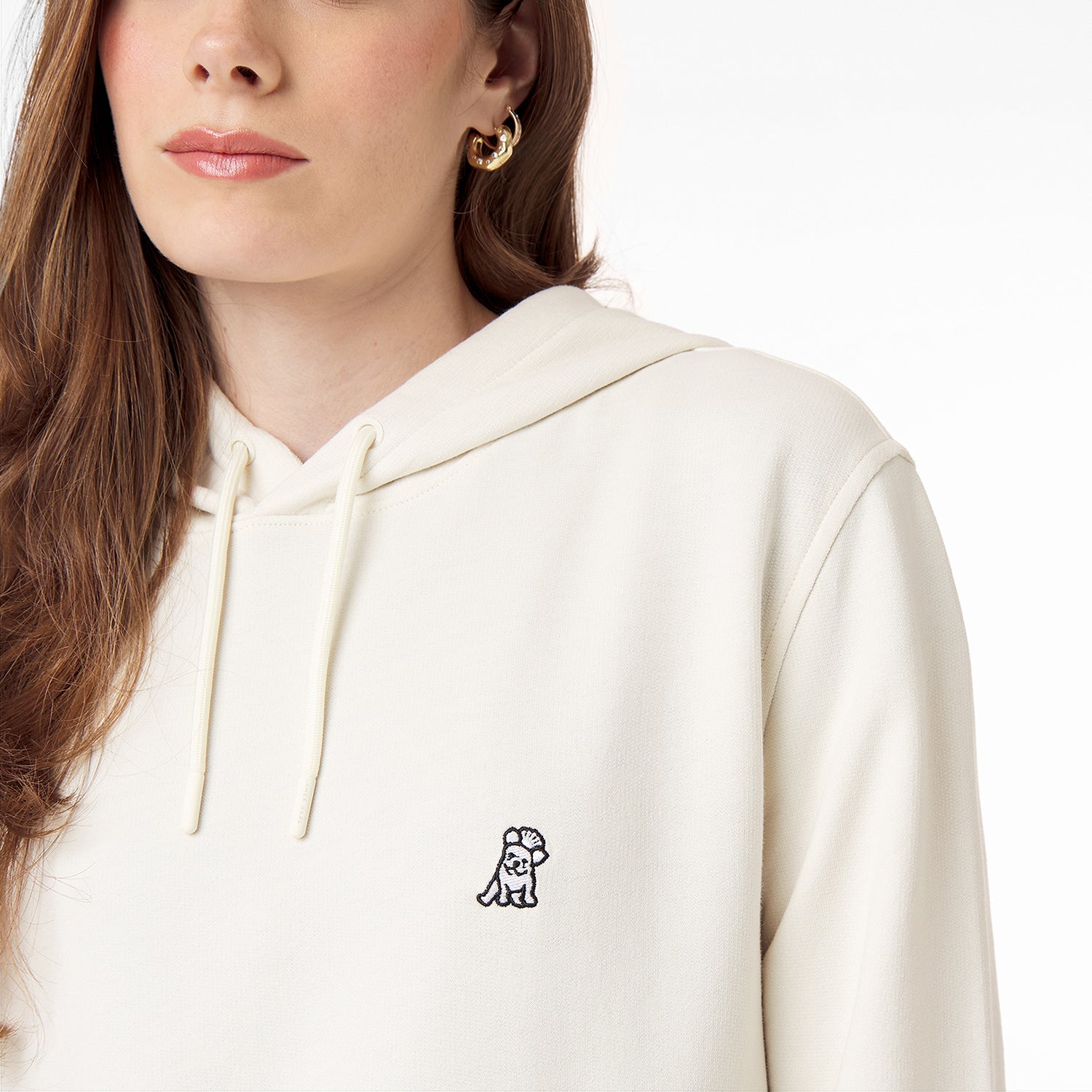 Women's French Terry Hoodie - JAMES BARK