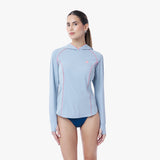 Women's Hooded Rashguard - JAMES BARK